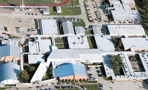 Various Commercial Buildings from Above